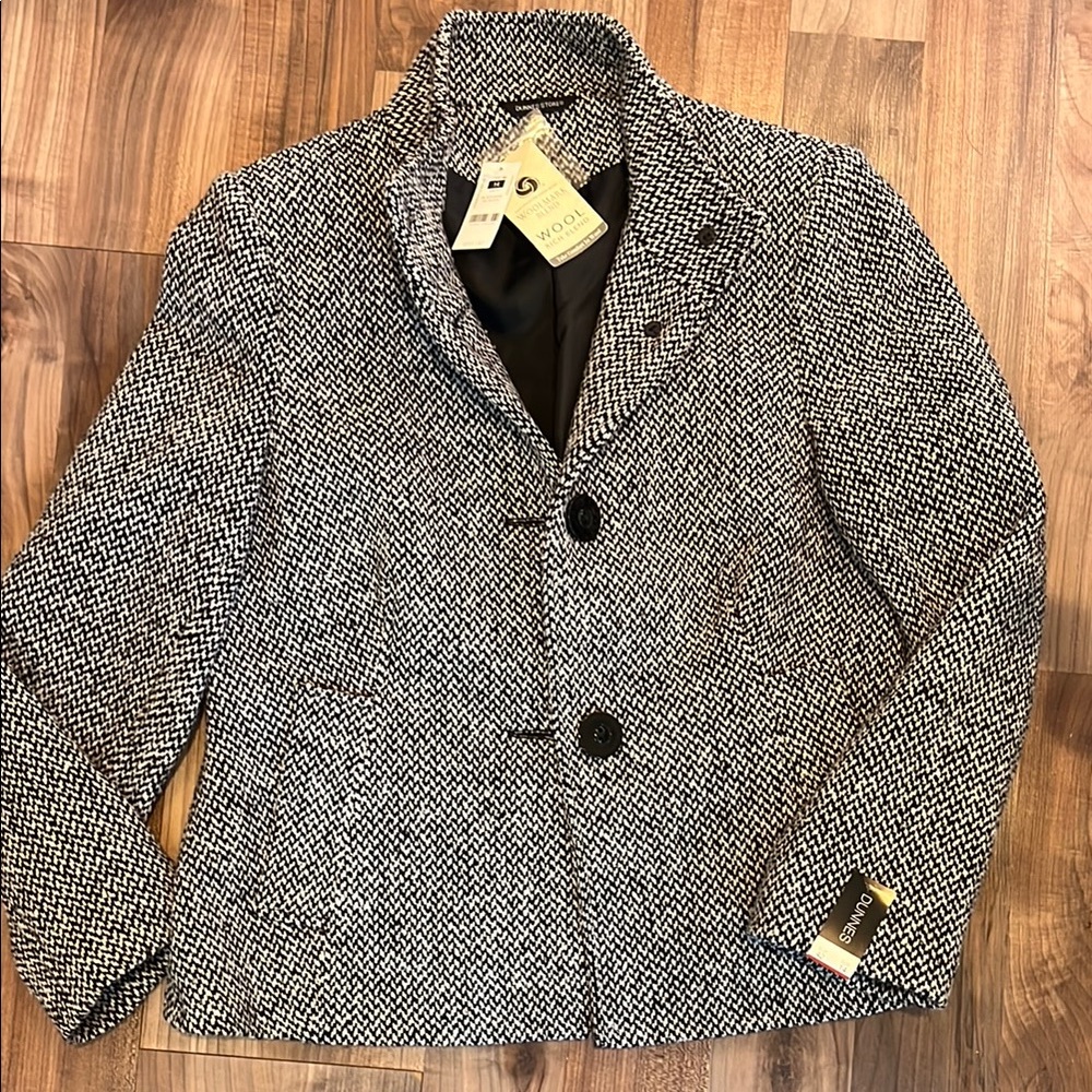 NWT Dunnes Stores (Ireland) herringbone blazer
